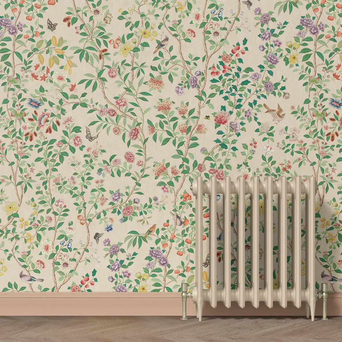 Behang Chinoiserie Offwhite - Story of July