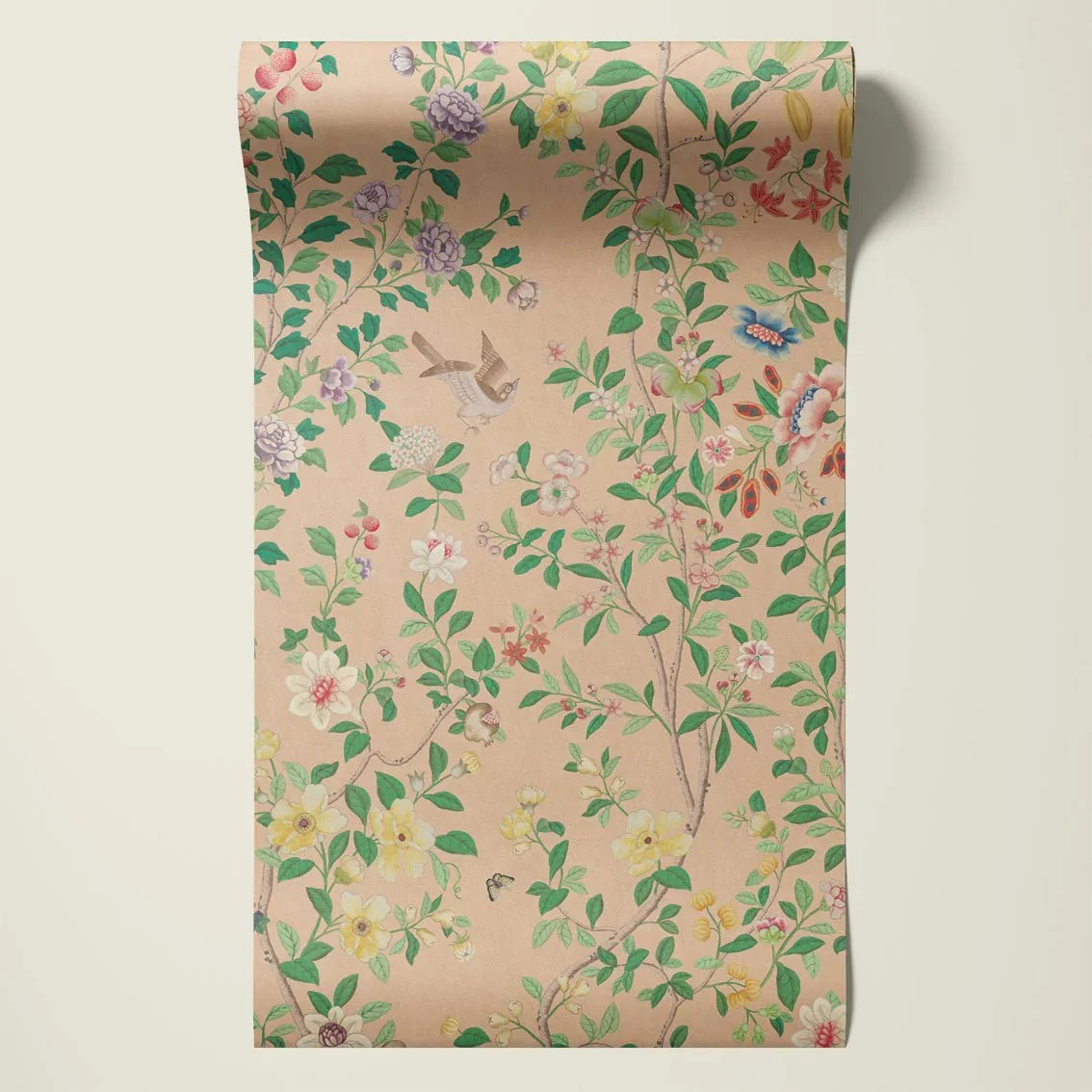 Behang Chinoiserie Terra - Story of July