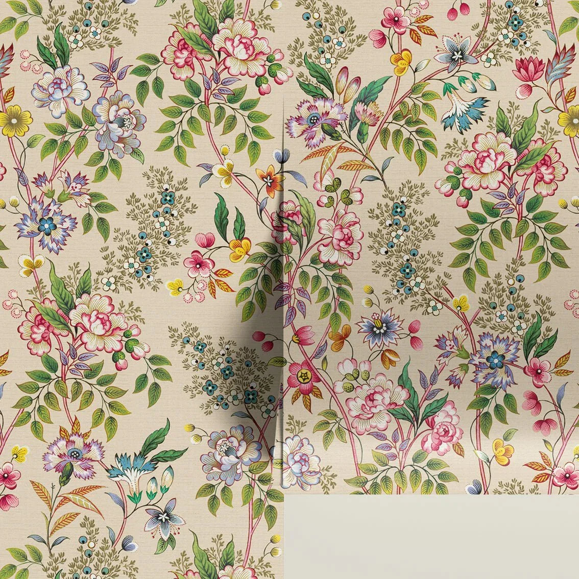 Behang Little Flowers Offwhite - Story of July