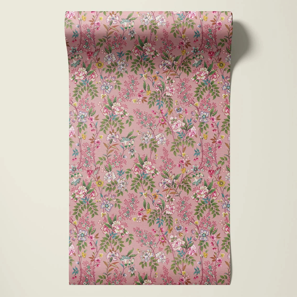 Behang Little Flowers Pink - Story of July