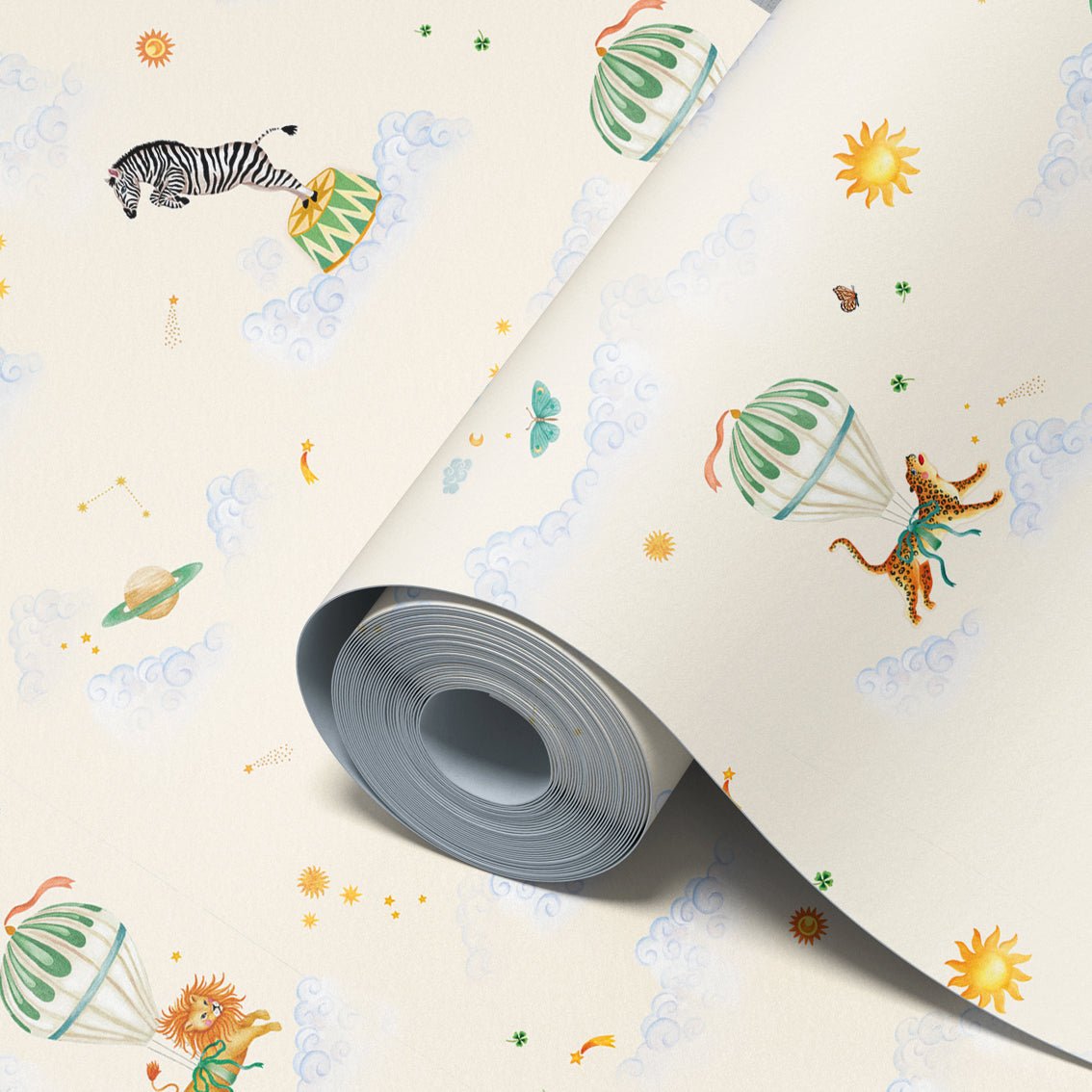 Behang Sky Fairytale Lightgreen - Story of July