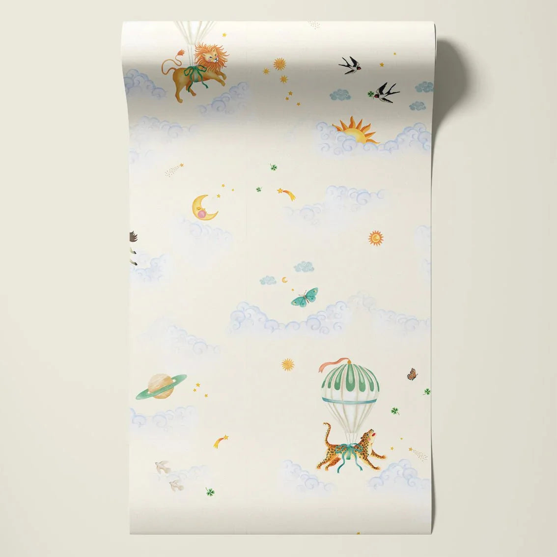 Behang Sky Fairytale Lightgreen - Story of July