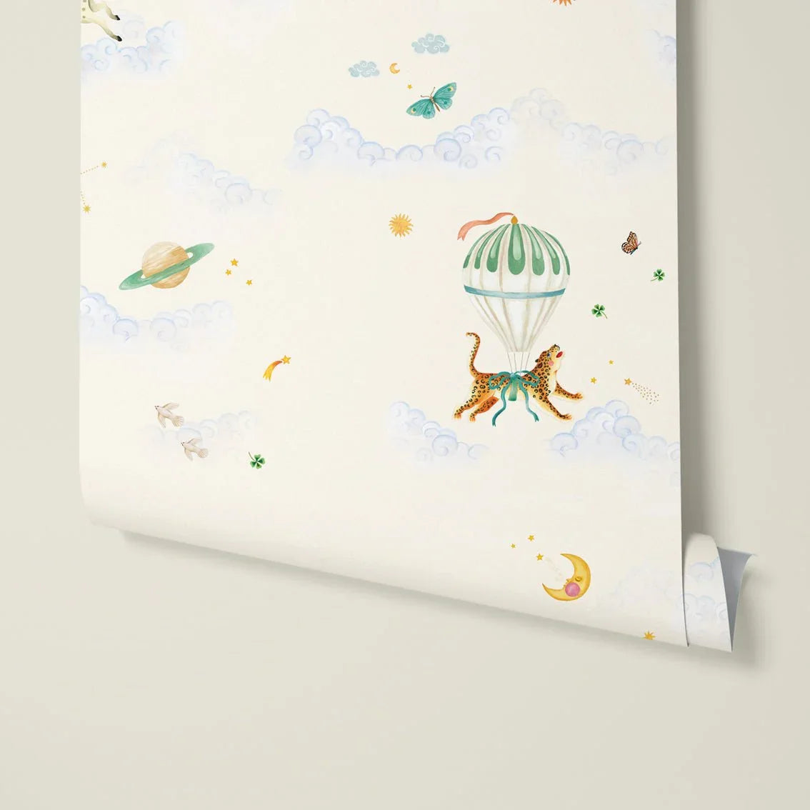 Behang Sky Fairytale Lightgreen - Story of July