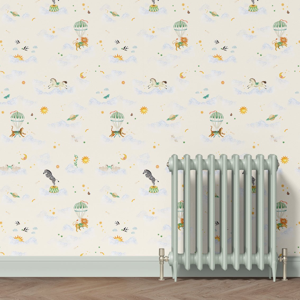 Behang Sky Fairytale Lightgreen - Story of July