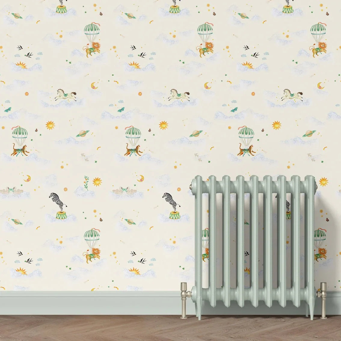 Behang Sky Fairytale Lightgreen - Story of July