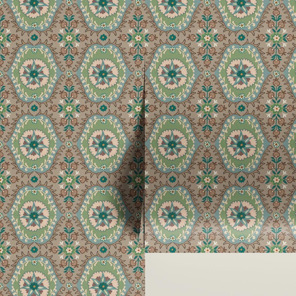 Behang Suzanni Blue - Story of July