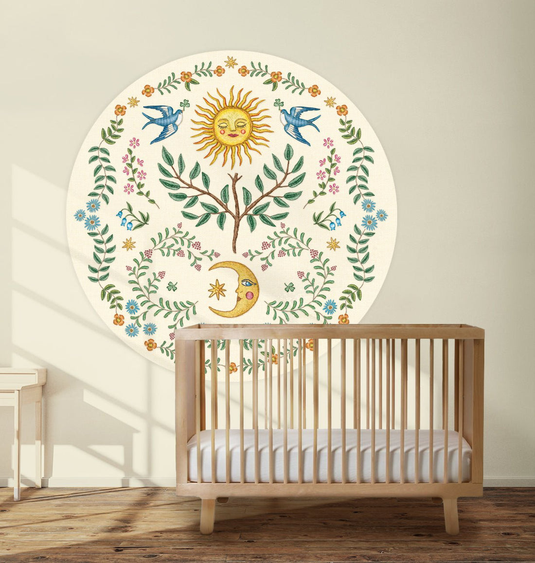 Behangcirkel Under The Sun - Story of July