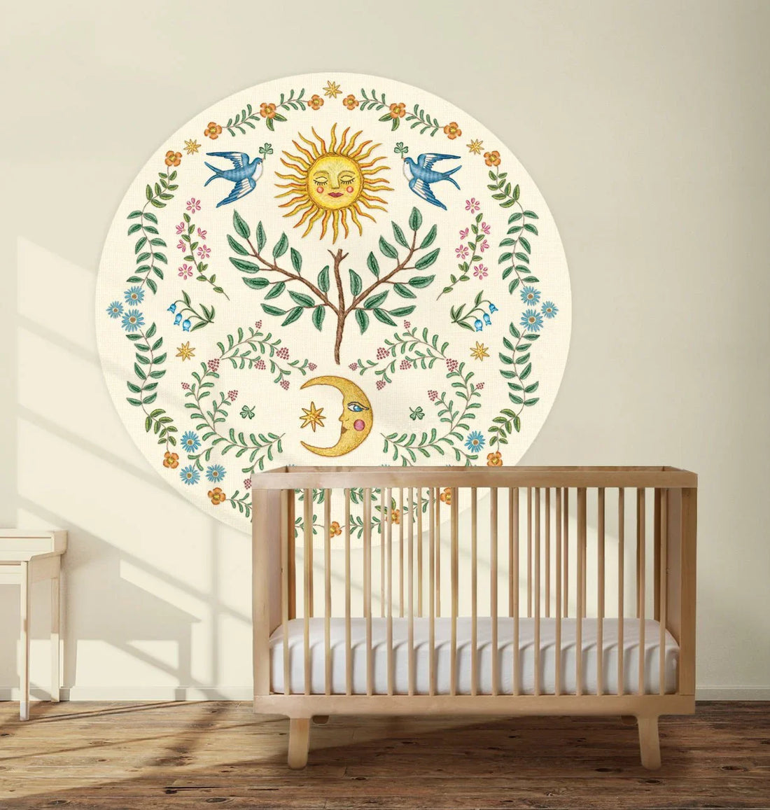 Behangcirkel Under The Sun - Story of July