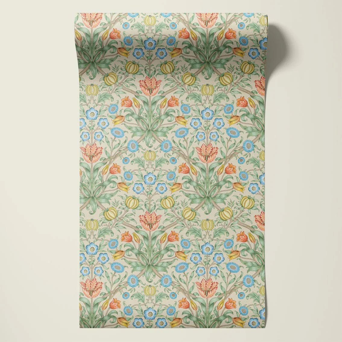 Behangsample Blooming Flowers Terra - Story of July