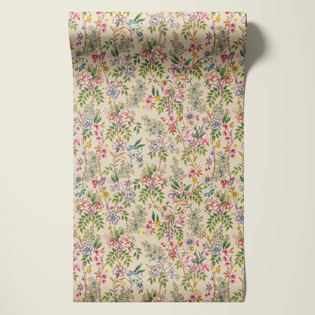 Behangsample Little Flowers Offwhite - Story of July