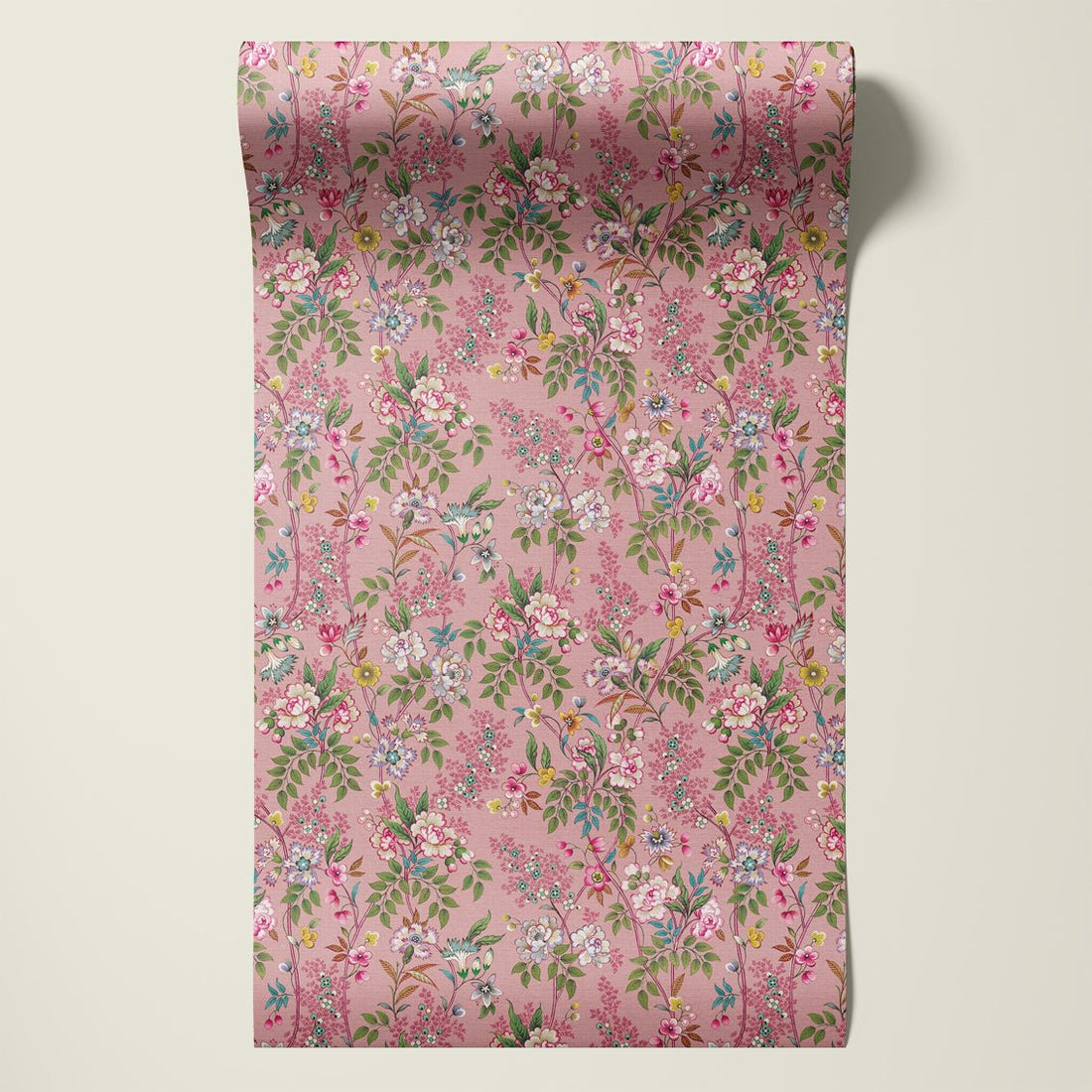 Behangsample Little Flowers Pink - Story of July