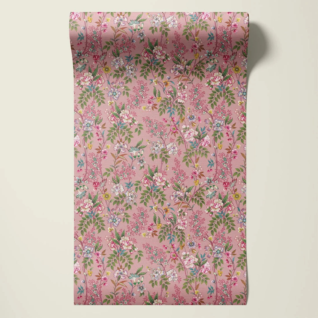 Behangsample Little Flowers Pink - Story of July