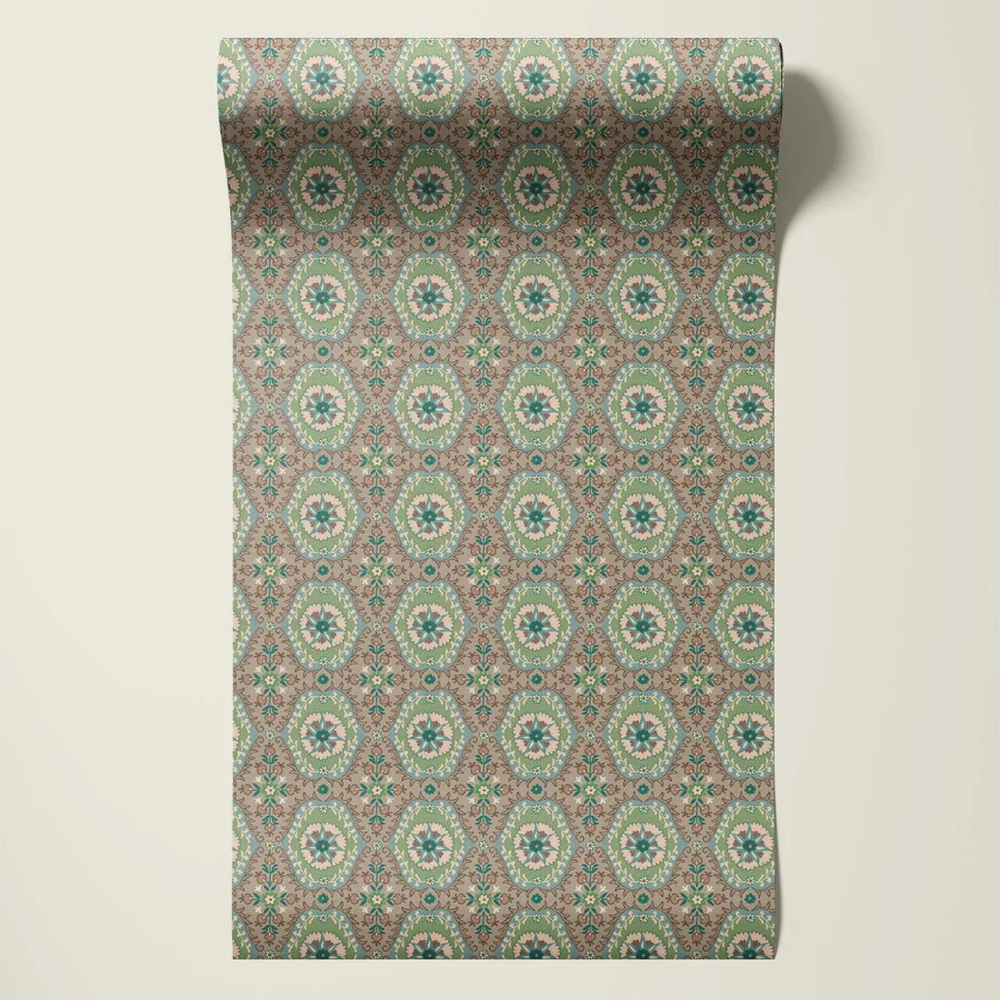 Behangsample Suzanni Blue - Story of July