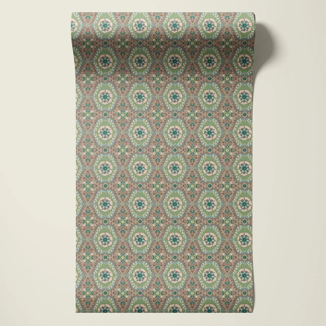 Behangsample Suzanni Blue - Story of July