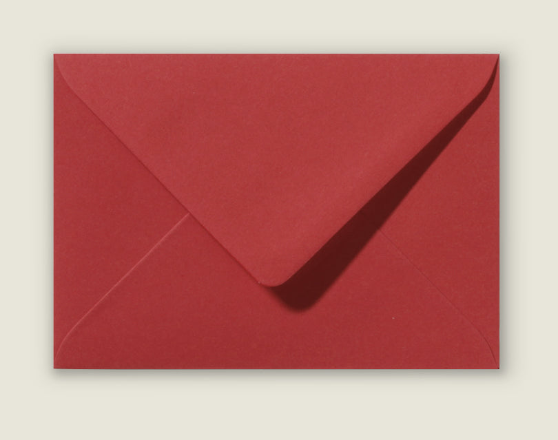Envelop Donker rood