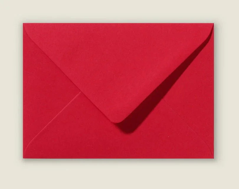 Enveloppen Pioen Rood - Story of July