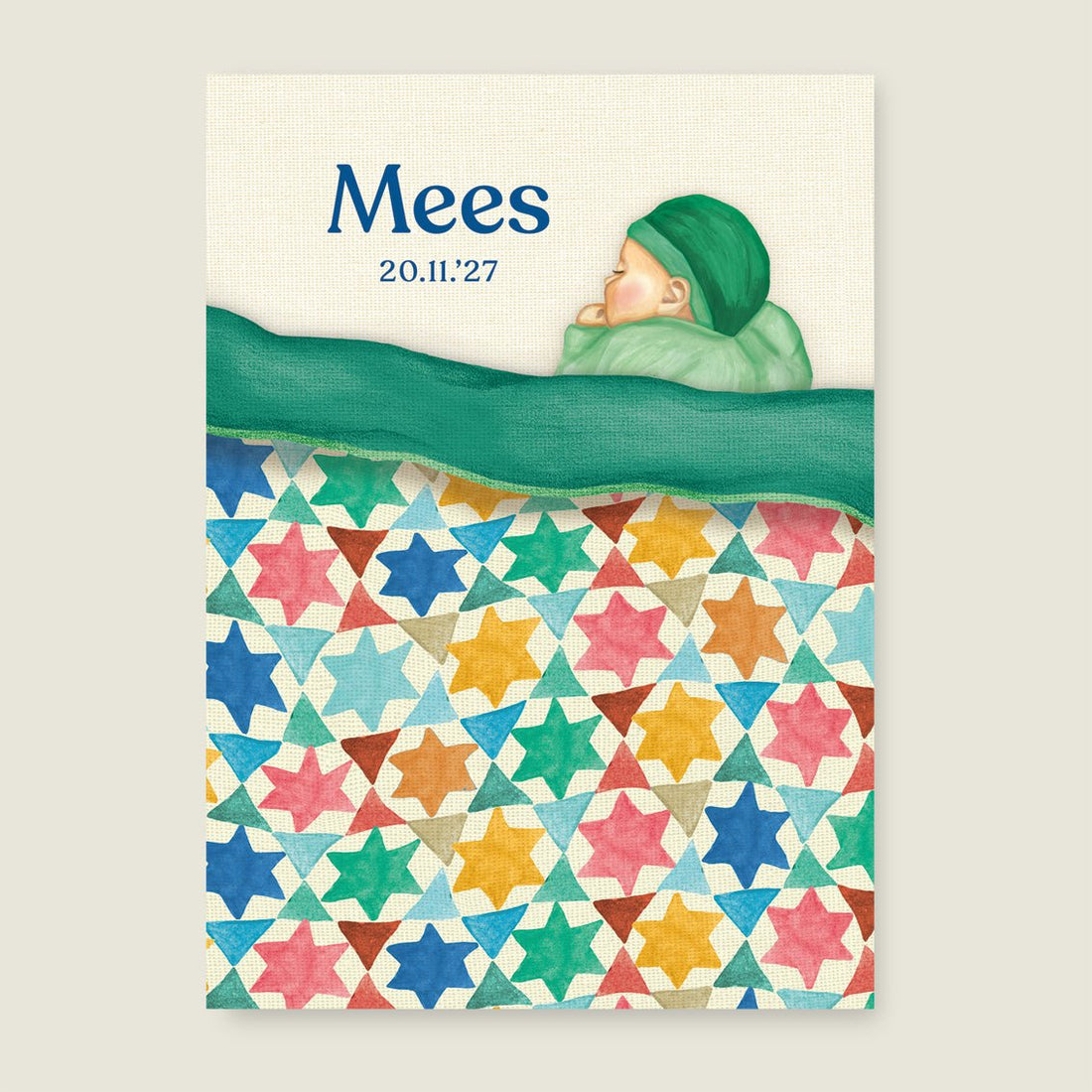 Geboortekaartje Lullabye - Story of July