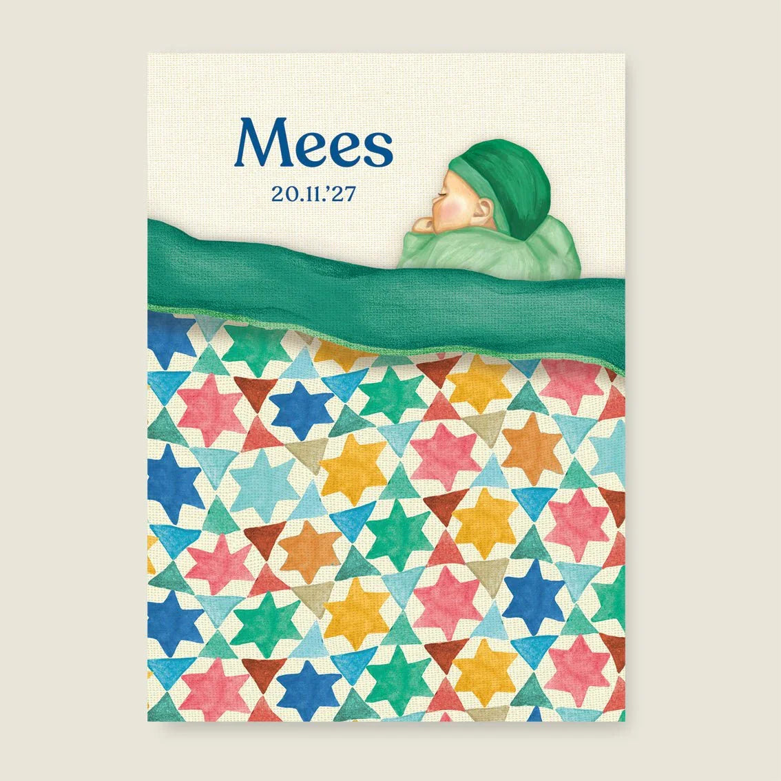 Geboortekaartje Lullabye - Story of July