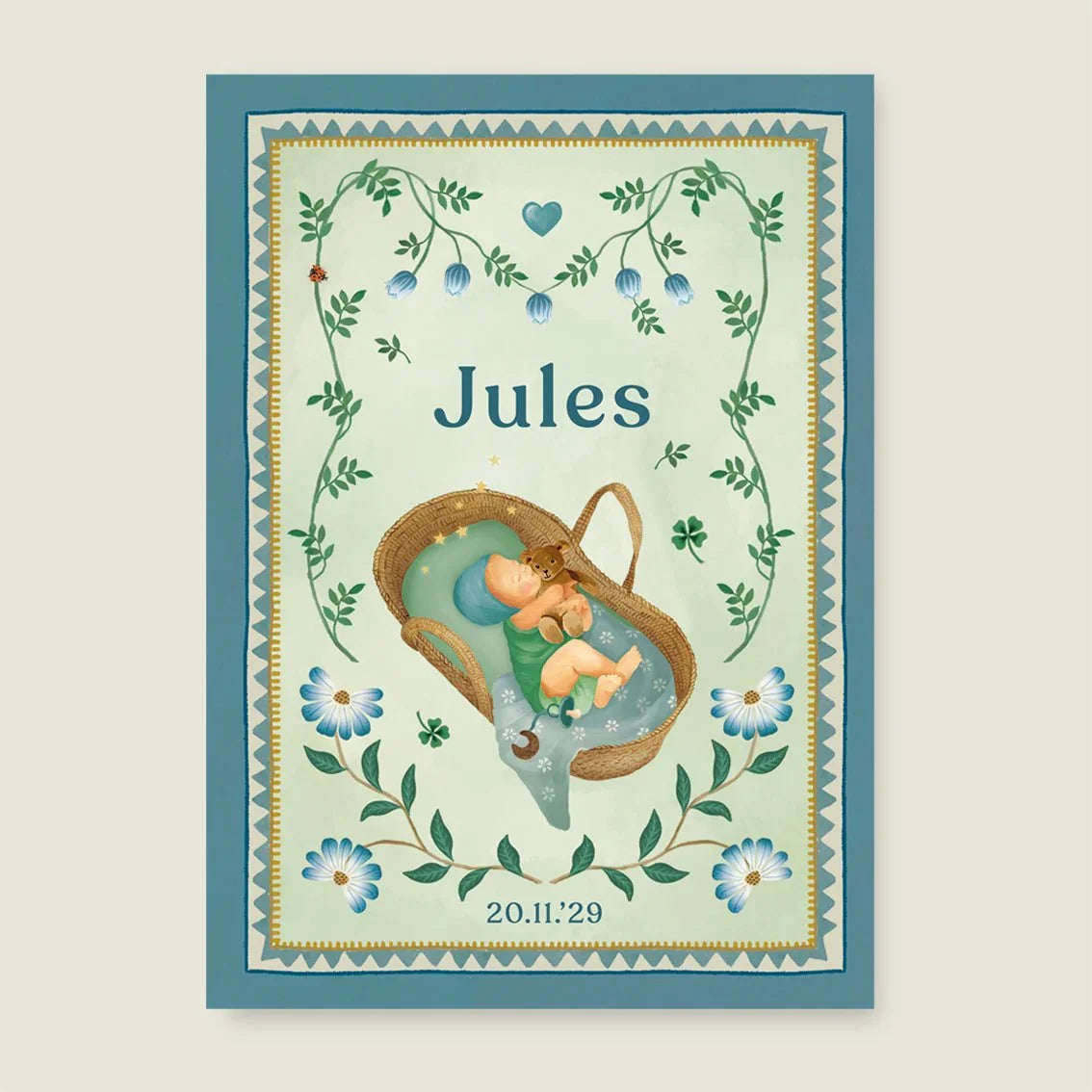 Print Baby Blue - Story of July