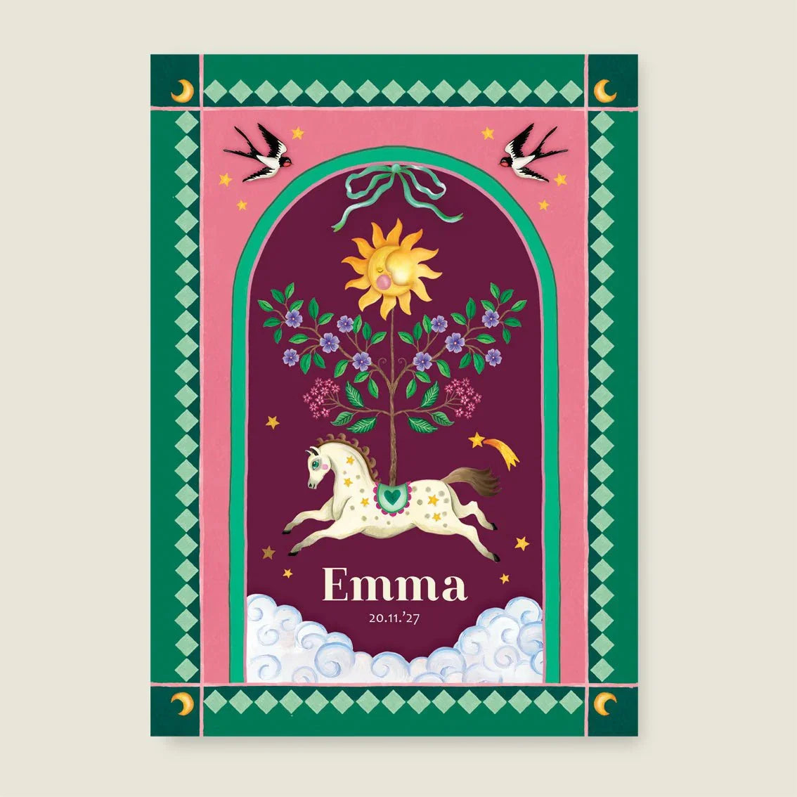 Print Bow Horse - Story of July