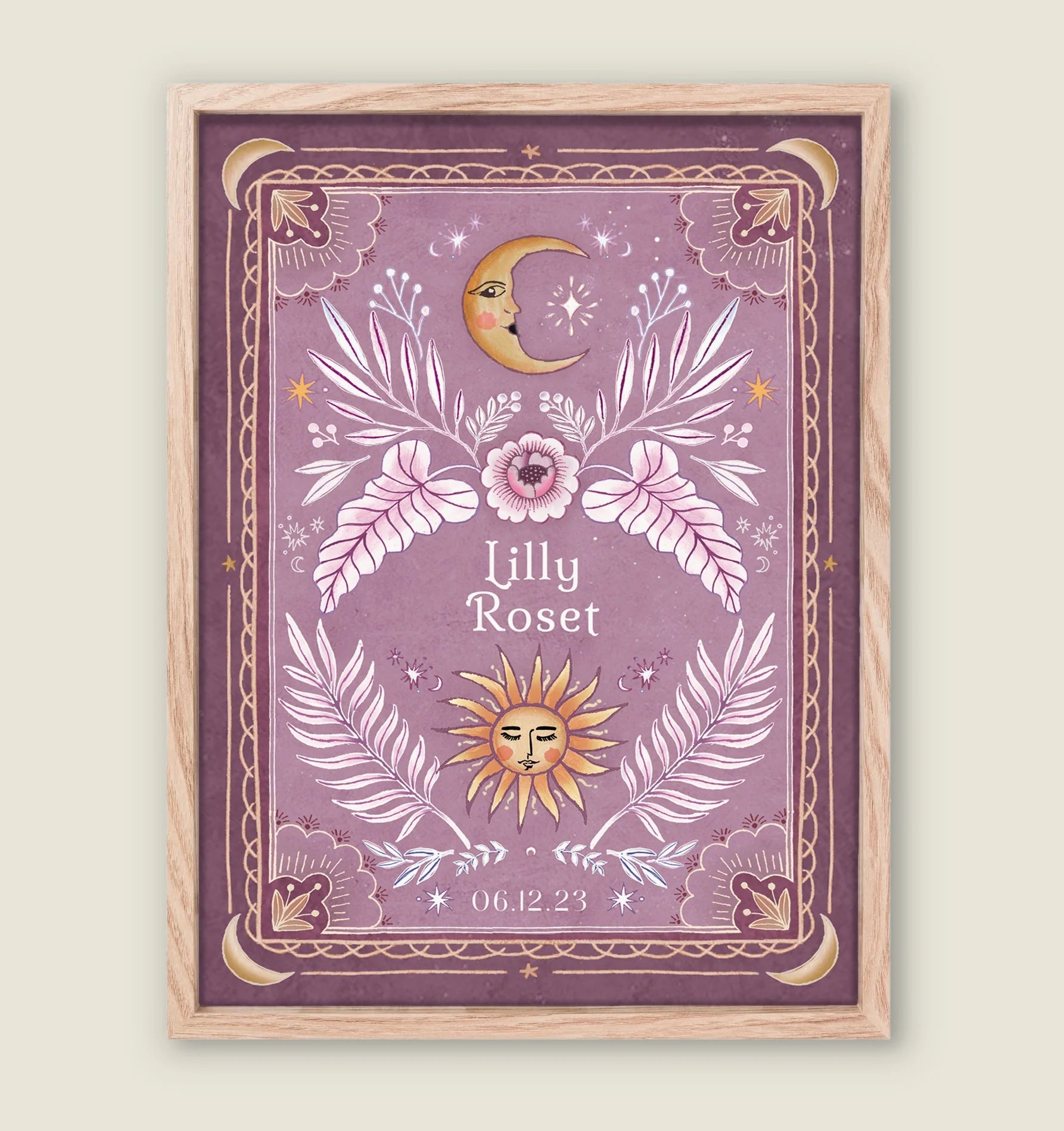 Print van jullie geboortekaartje - Story of July