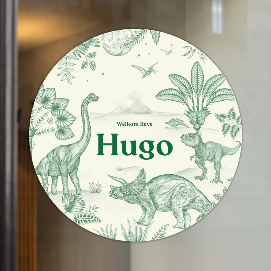 Raamsticker Dinoland - Story of July