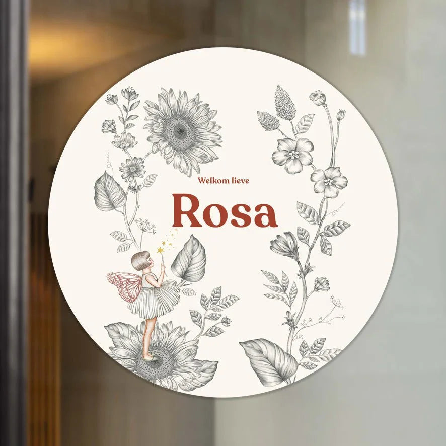 Raamsticker Little Elf Offwhite - Story of July