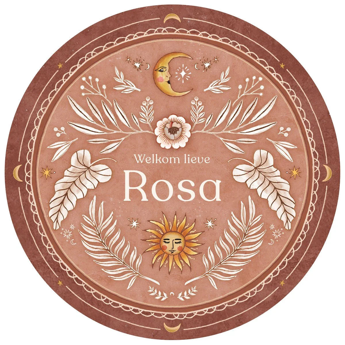 Raamsticker Moonchild Terra - Story of July