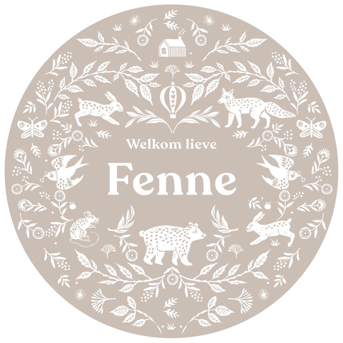 Raamsticker Wilderness - Story of July