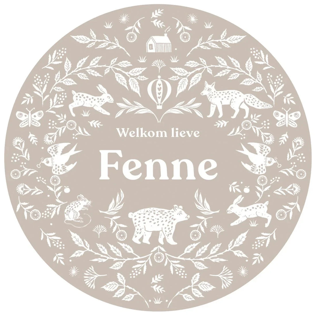 Raamsticker Wilderness - Story of July