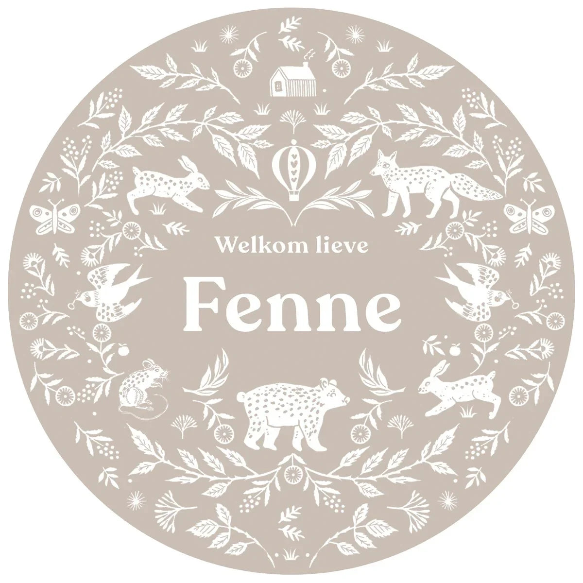 Raamsticker Wilderness - Story of July