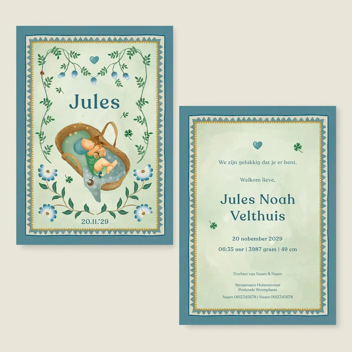 Sample Baby Blue - Story of July