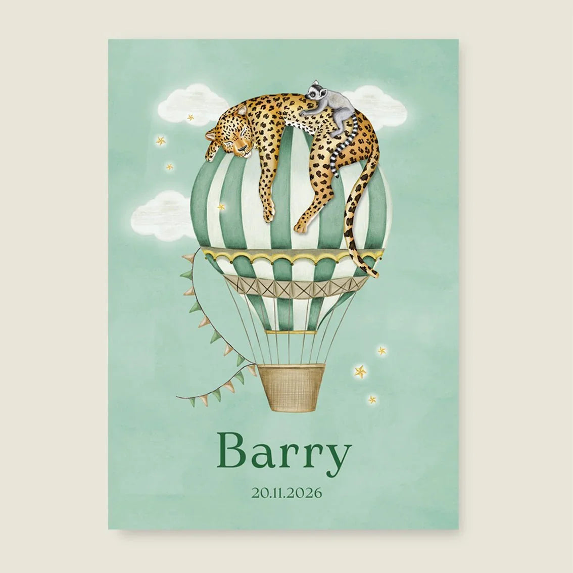 Sample Balloon Panter Green - Story of July