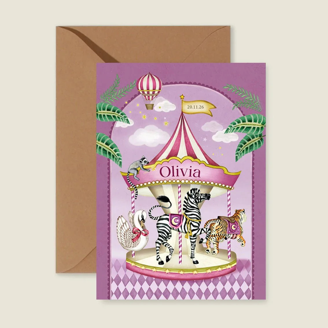 Sample Carrousel Purple - Story of July