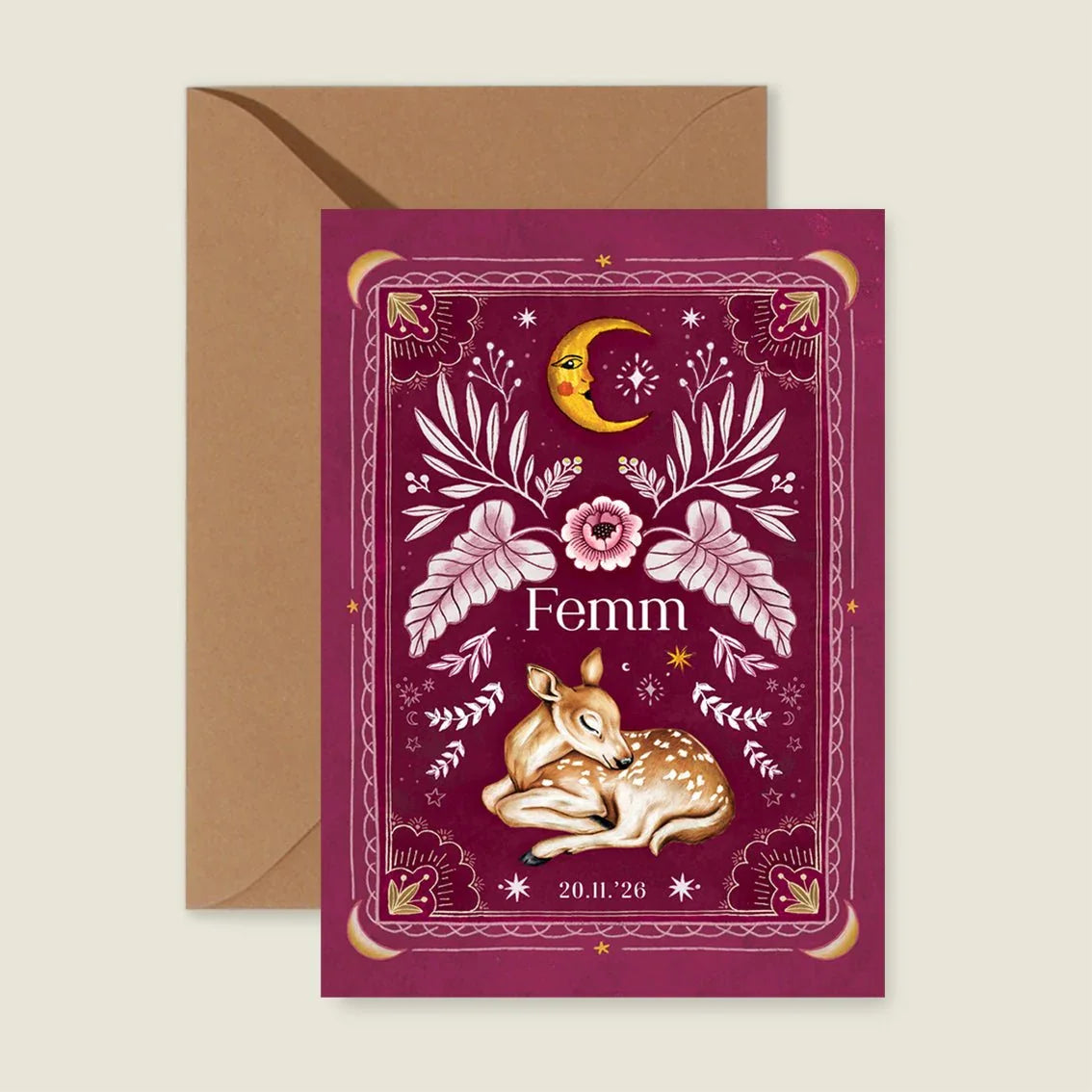 Sample Dear Moon Red - Story of July