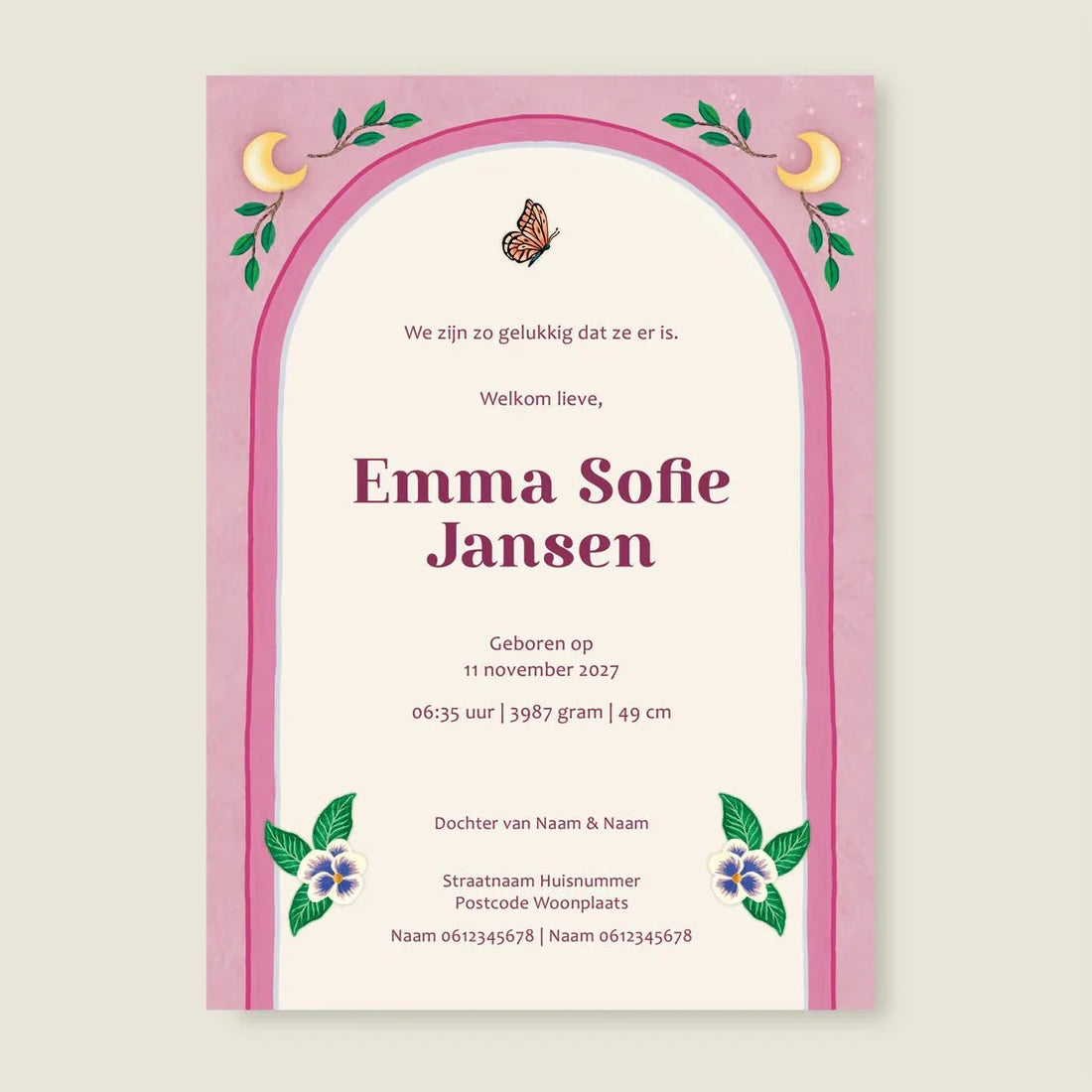 Sample Dear Tree - Story of July