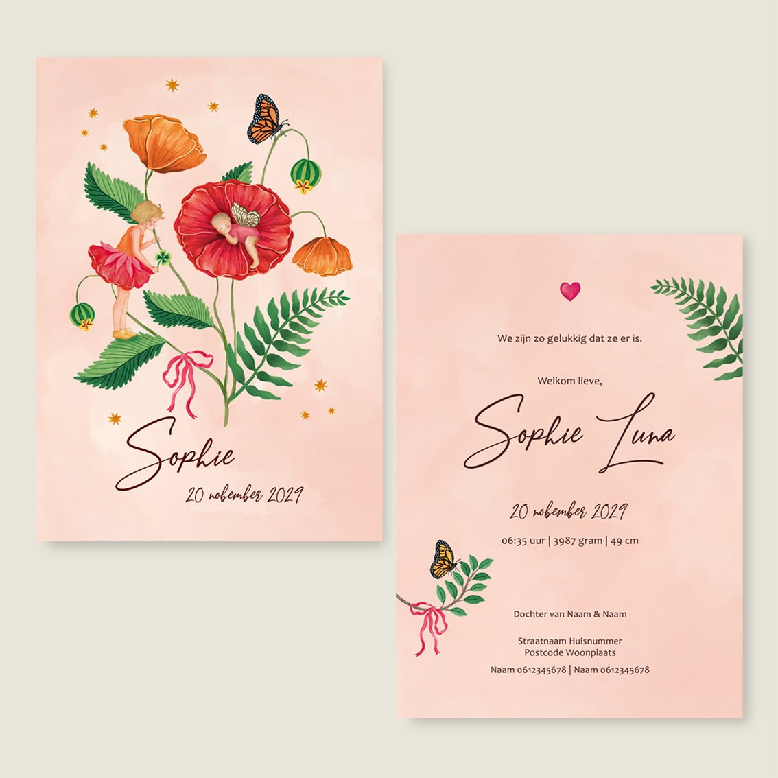 Sample Fairy Flower - Story of July