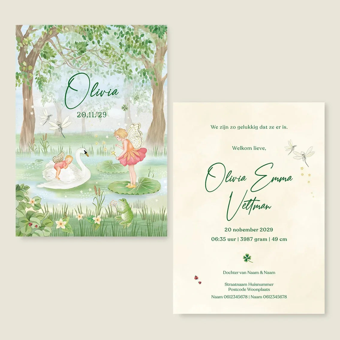 Sample Fairy Swan - Story of July