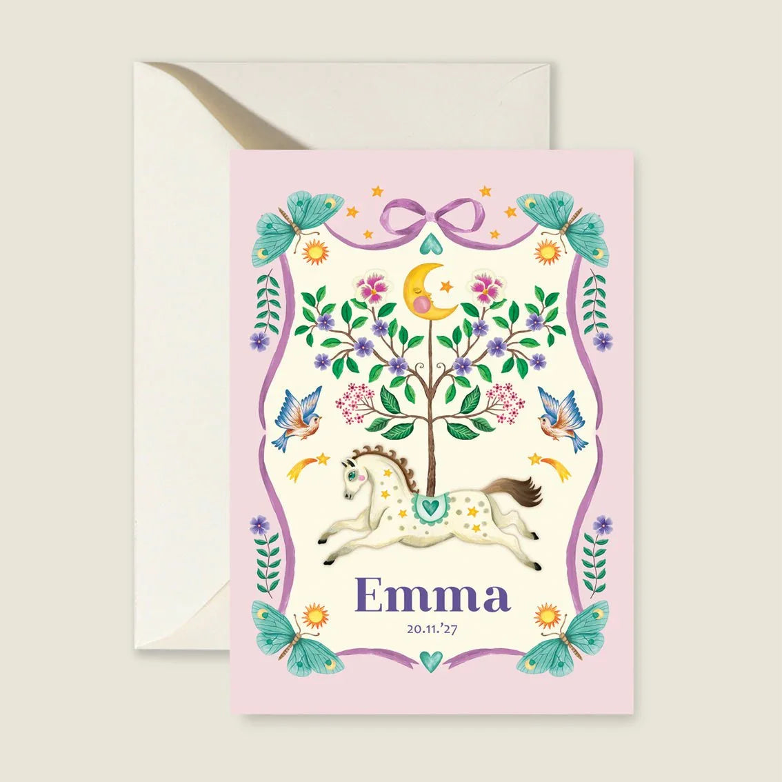 Sample Horse And Butterflys - Story of July