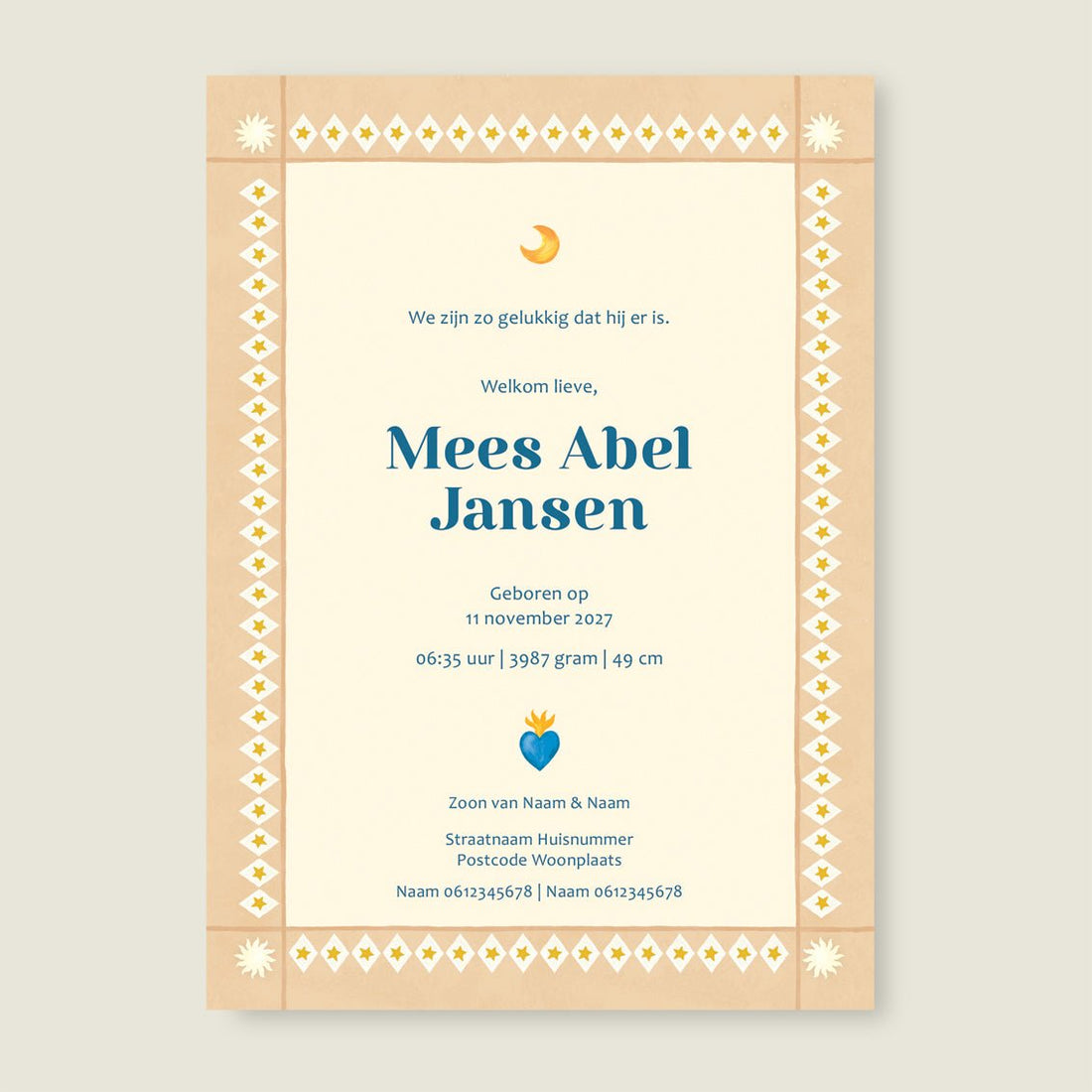 Sample Lovely Tiger - Story of July