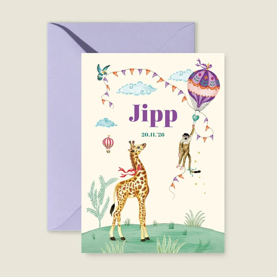 Sample Monkey And The Giraffe - Story of July