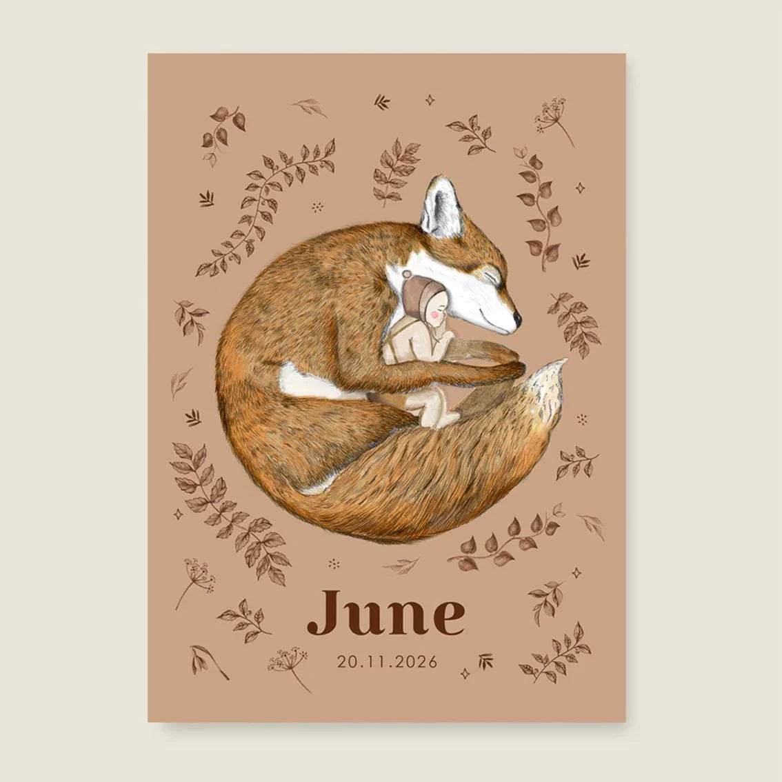 Sample Sleeping Fox Terra - Story of July