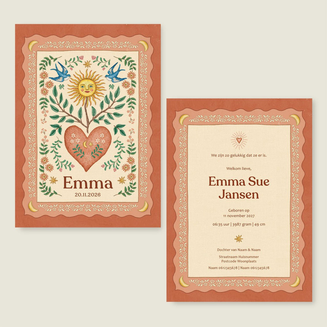 Sample Sparrow Birds Terra - Story of July