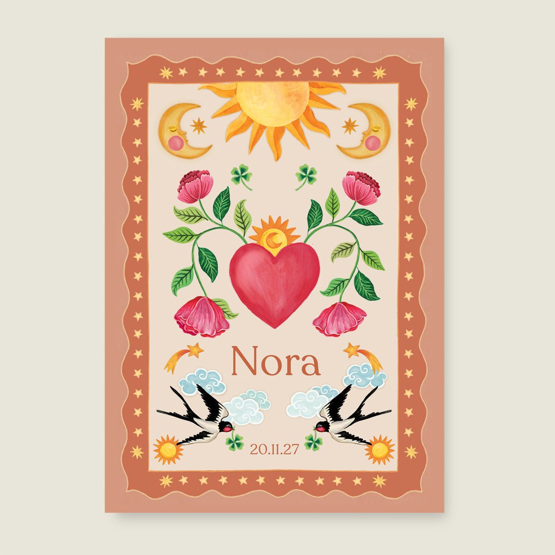 Sample Sparrow Heart - Story of July