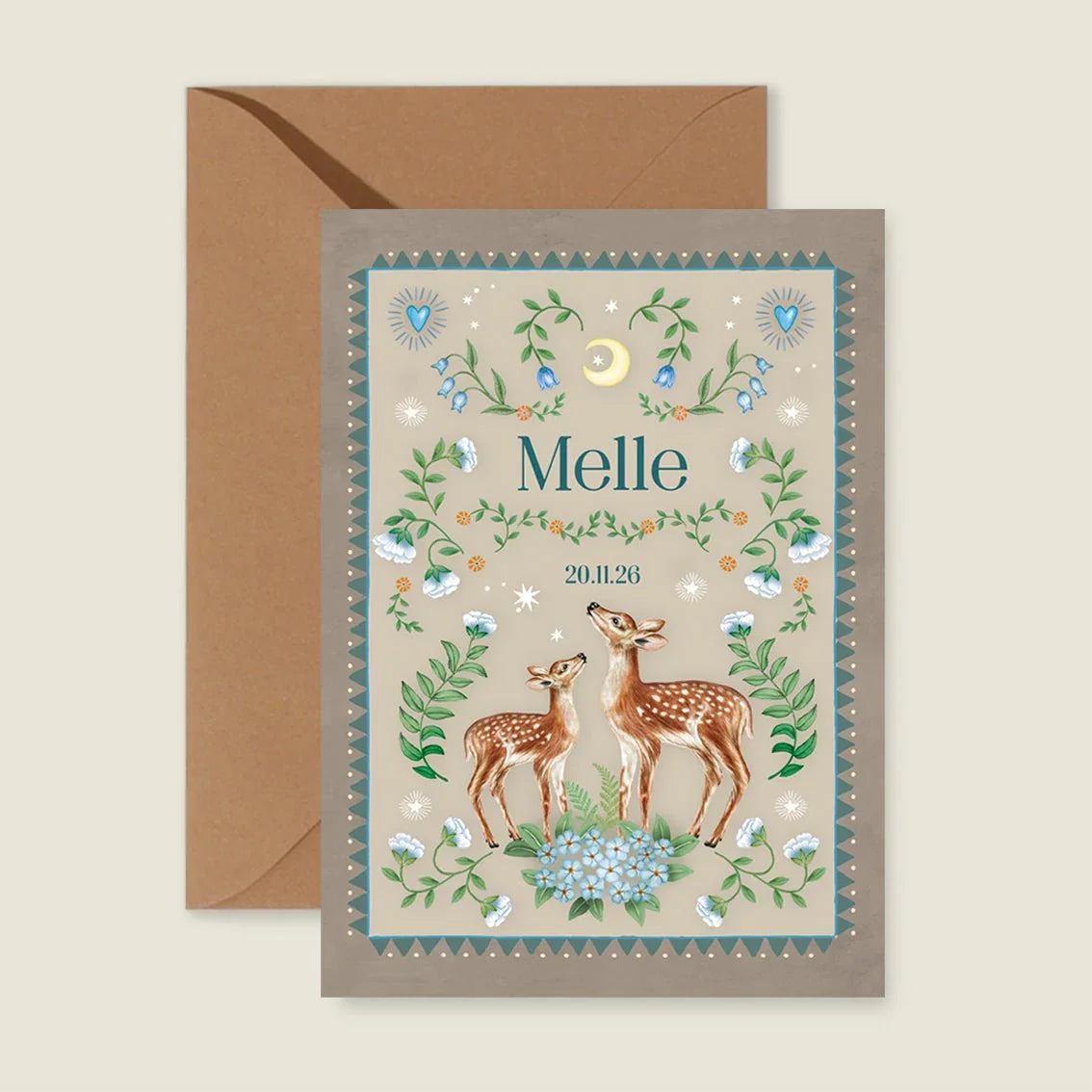 Sample Two Dear Moonlight Khaki - Story of July