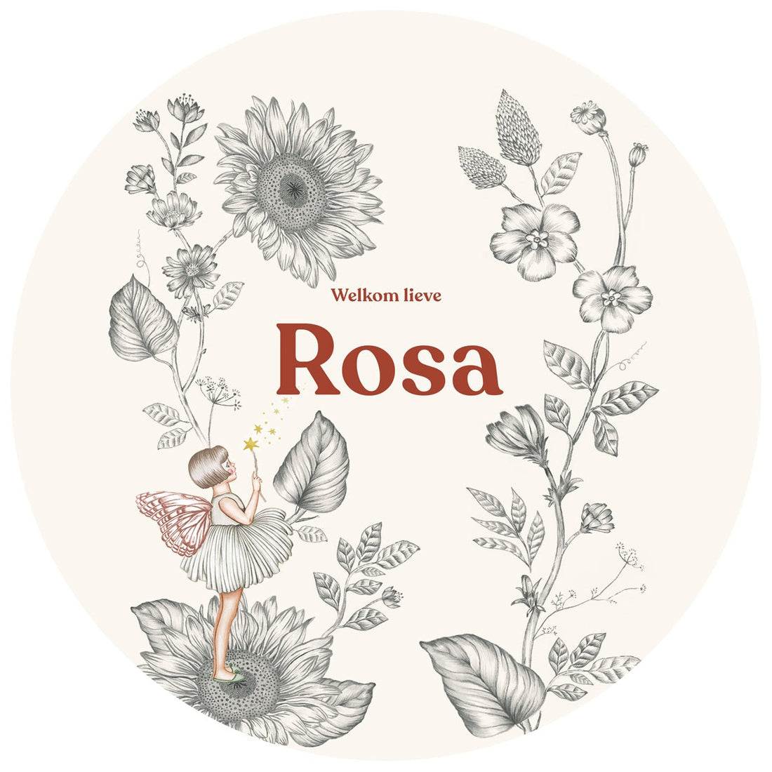 Tuinbord Little Elf Offwhite - Story of July