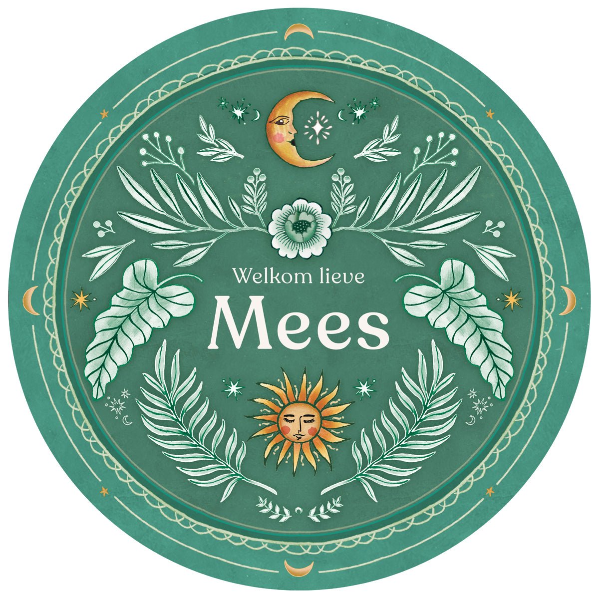 Tuinbord Moonchild Green - Story of July