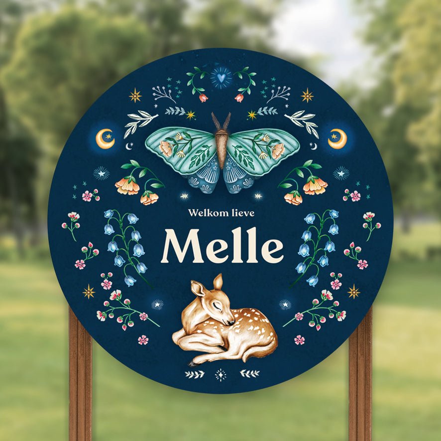 Tuinbord Oh Dear Butterfly - Story of July