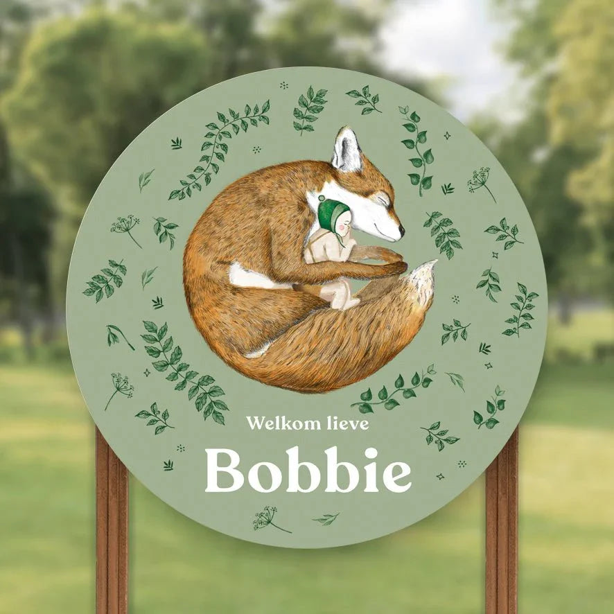 Tuinbord Sleeping Fox Green - Story of July