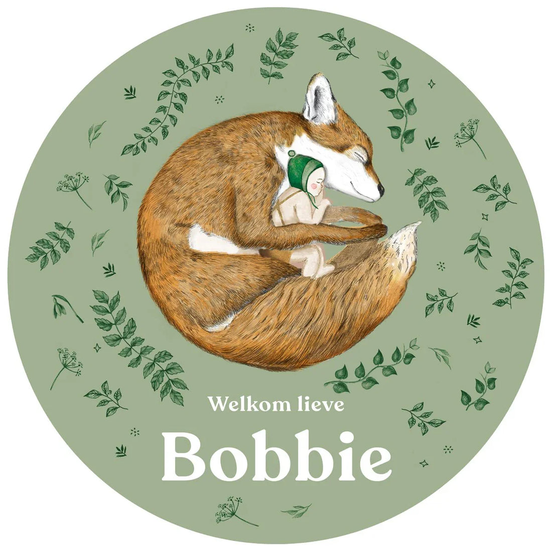 Tuinbord Sleeping Fox Green - Story of July